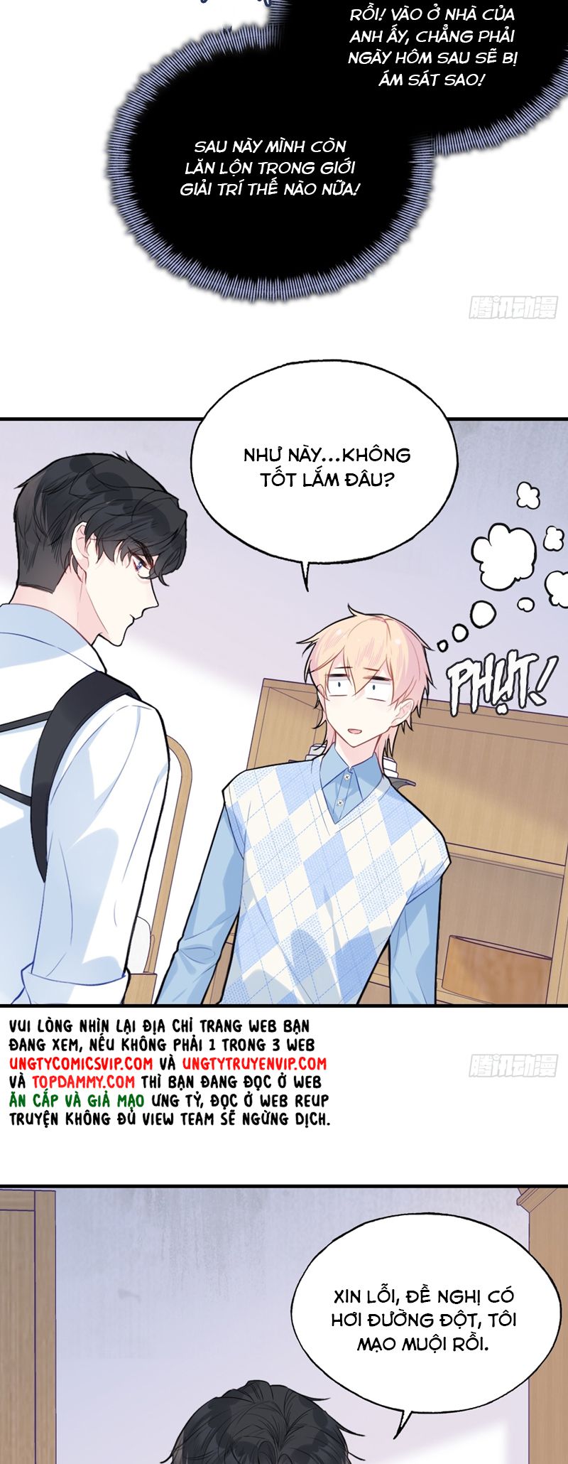Anh Ấy Chưa Từng Rơi Xuống Chap 55 - Trang 4