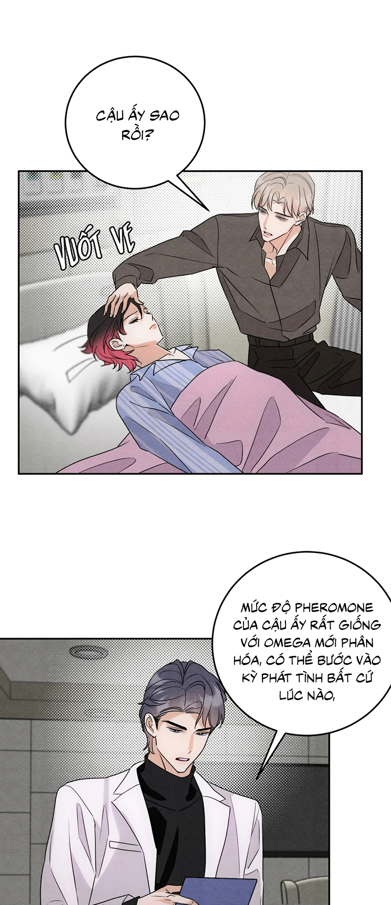 Xuyên Thành Con Ngỗng Vàng Của Đại Lão Alpha Chap 23 - Trang 2